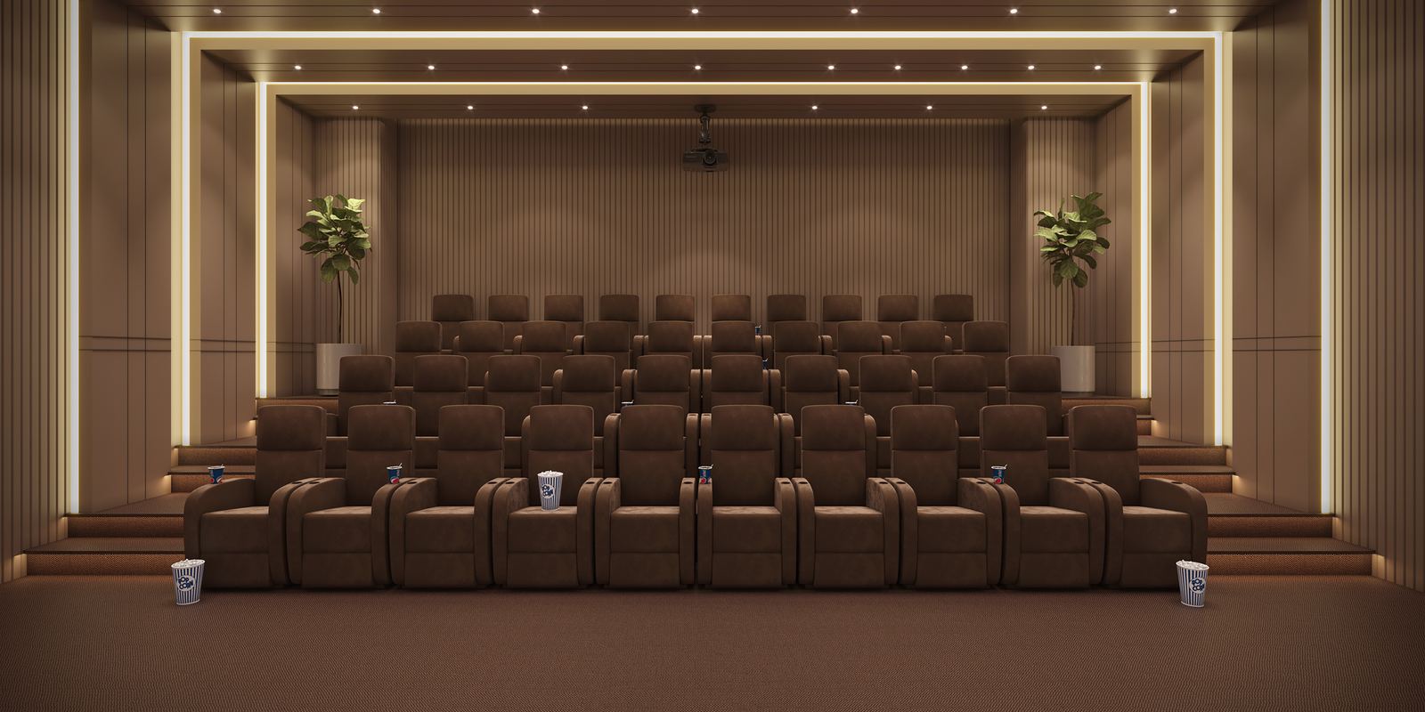 Private theatre at the VIP Club