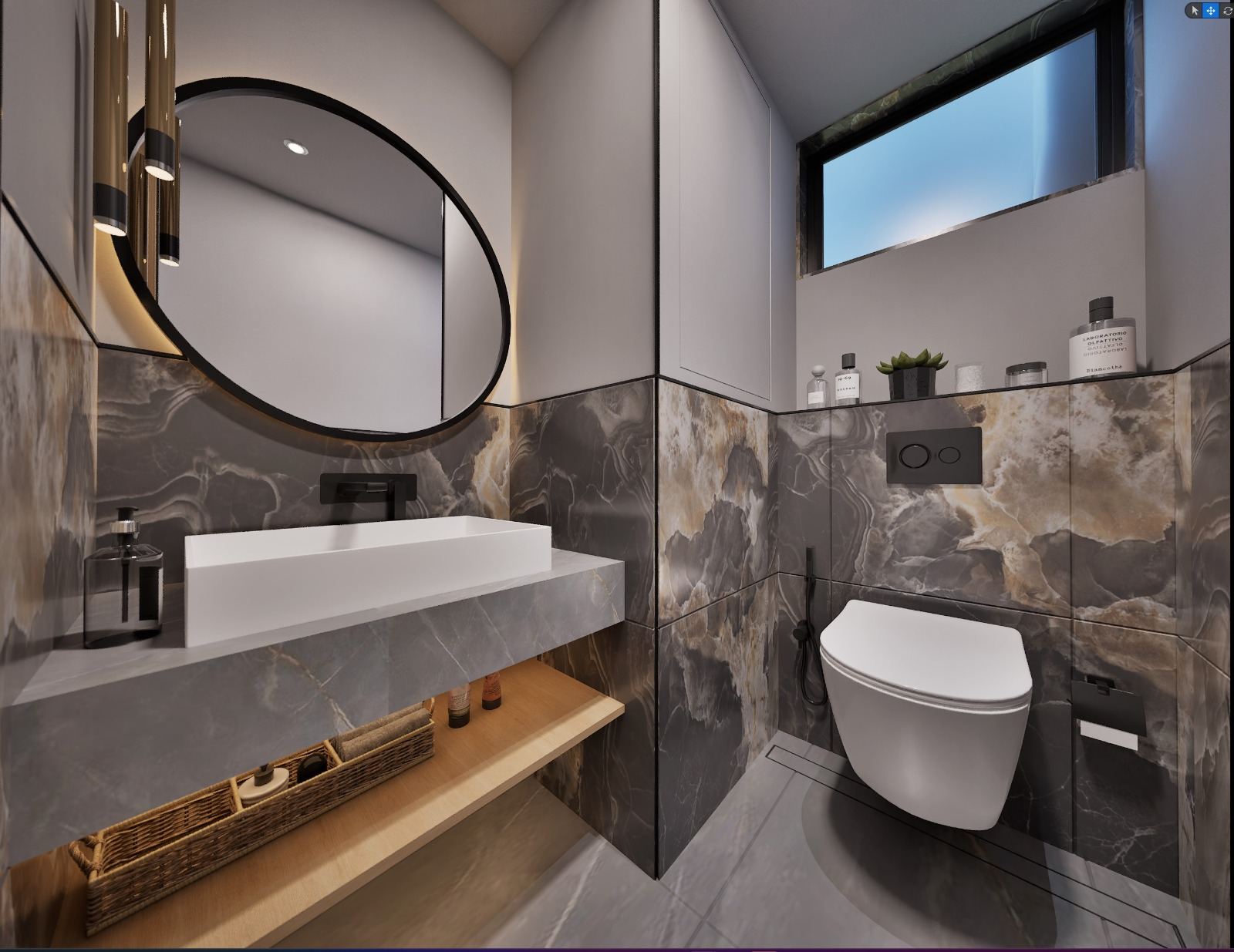 Powder room